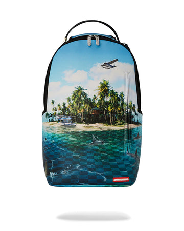 Sprayground Backpack ISLAND OF THE SHARKS DLXSV BACKPACK