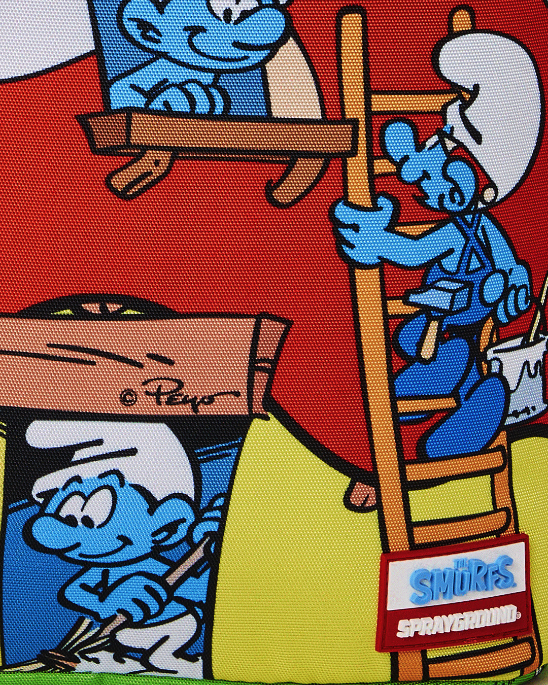 Smurfs Mushroom Village Backpack