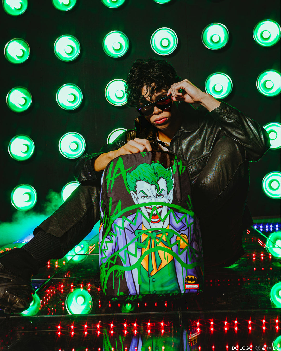 Dc Joker Slime Dlxsr Backpack