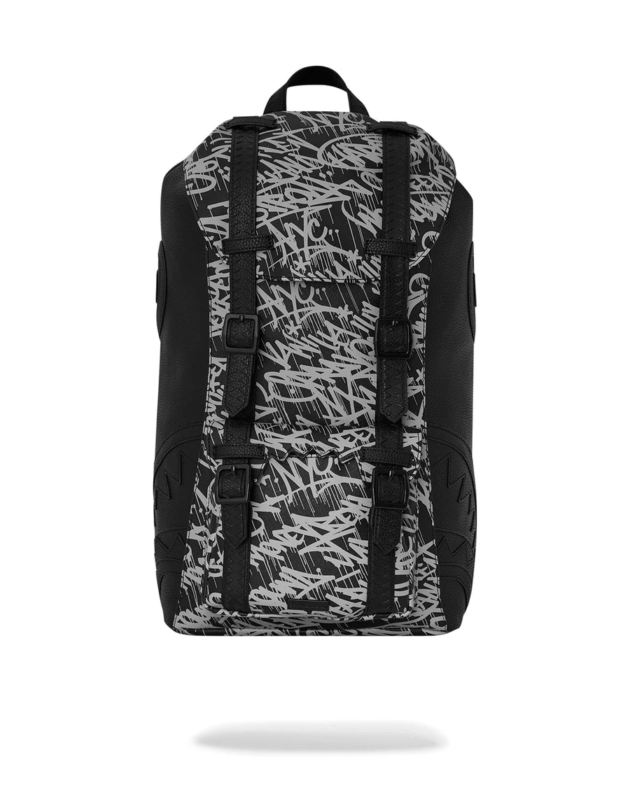 Mochila Sprayground MIDNIGHT RACEWAY GRAFFITI HILLS BACKPACK Negro