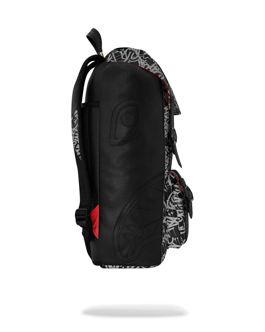 Zaino Sprayground MIDNIGHT RACEWAY GRAFFITI HILLS BACKPACK Nero