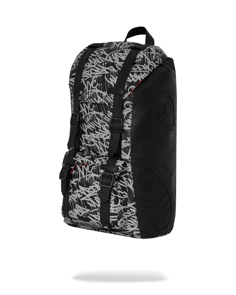 Zaino Sprayground MIDNIGHT RACEWAY GRAFFITI HILLS BACKPACK Nero