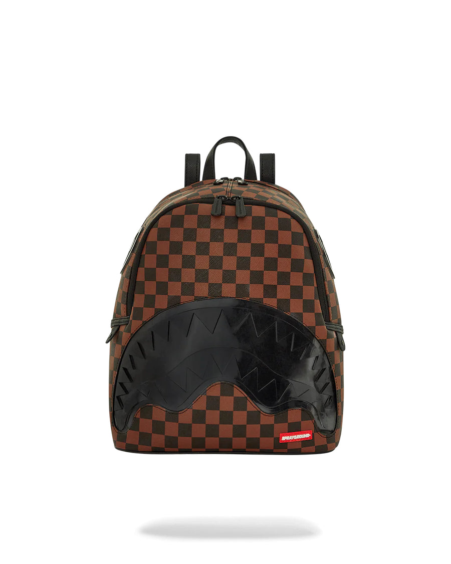 Sac à dos Sprayground CLEAR RUBBER SHARKS IN PARIS SAVAGE BACKPACK Marron