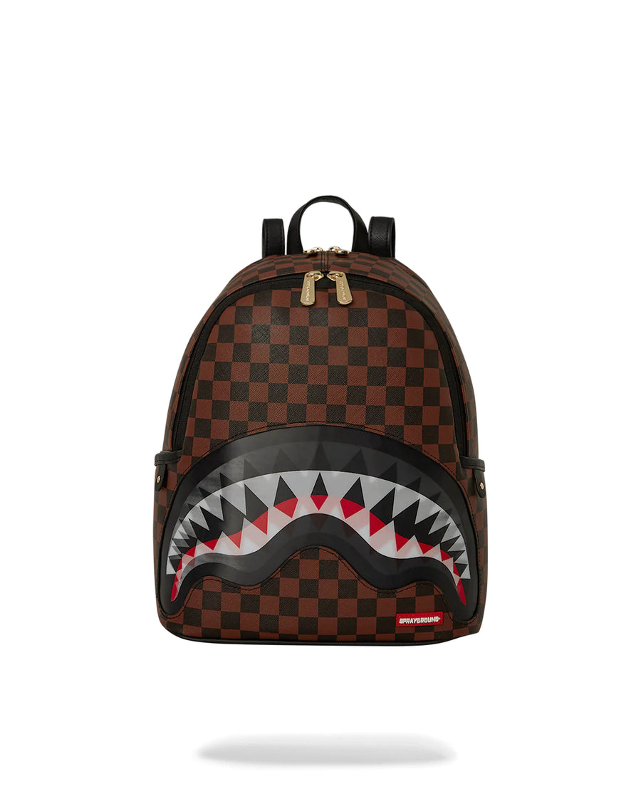 Zaino Sprayground SHARKS IN PARIS LENTICULAR CHOMP SAVAGE BACKPACK Marrone