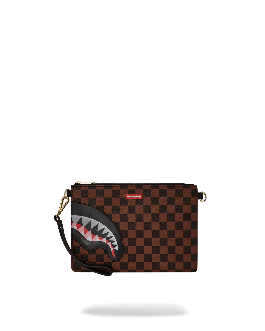 Sharks In Paris Lenticular Chomp Crossover Clutch W/ Shoudler Strap