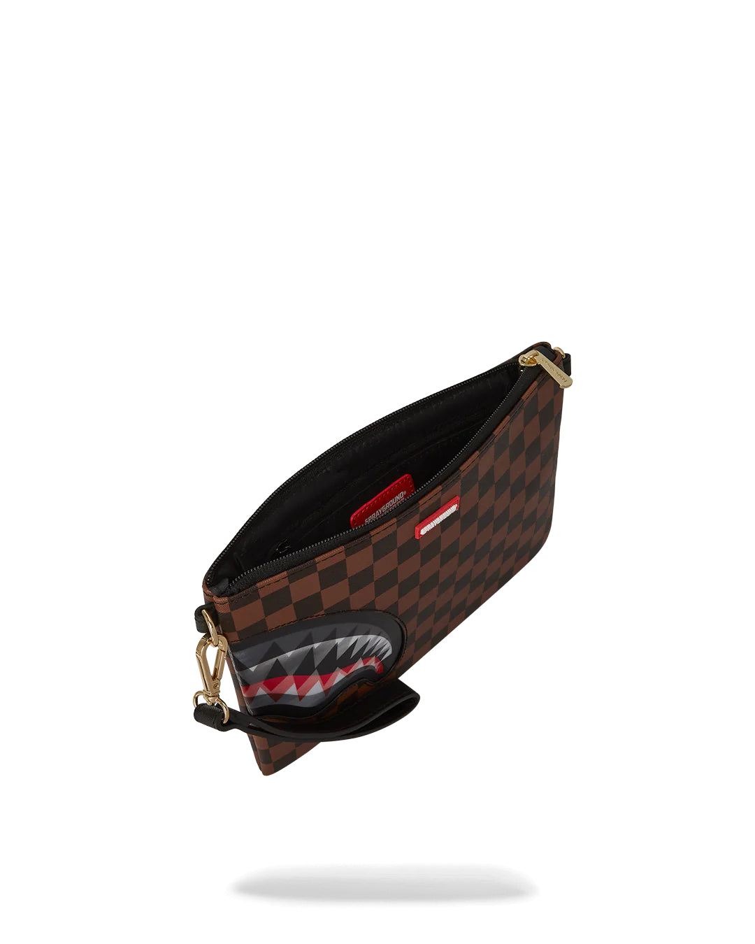 Sharks In Paris Lenticular Chomp Crossover Clutch W/ Shoudler Strap