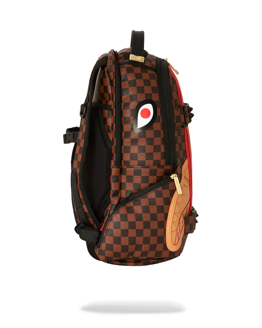 Mochila Sprayground SHARKSPORT GTO SKATER LARGE BACKPACK Marrón