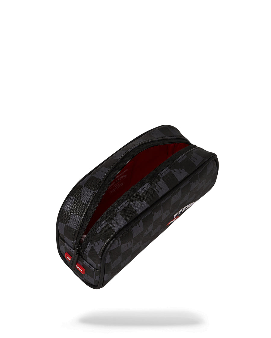 Sac à dos Sprayground DRIP CHECK PENCIL POUCH Noir