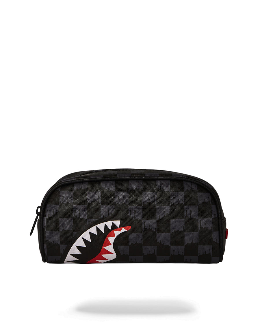 Mochila Sprayground DRIP CHECK PENCIL POUCH Negro