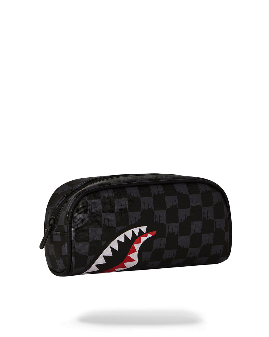 Sac à dos Sprayground DRIP CHECK PENCIL POUCH Noir