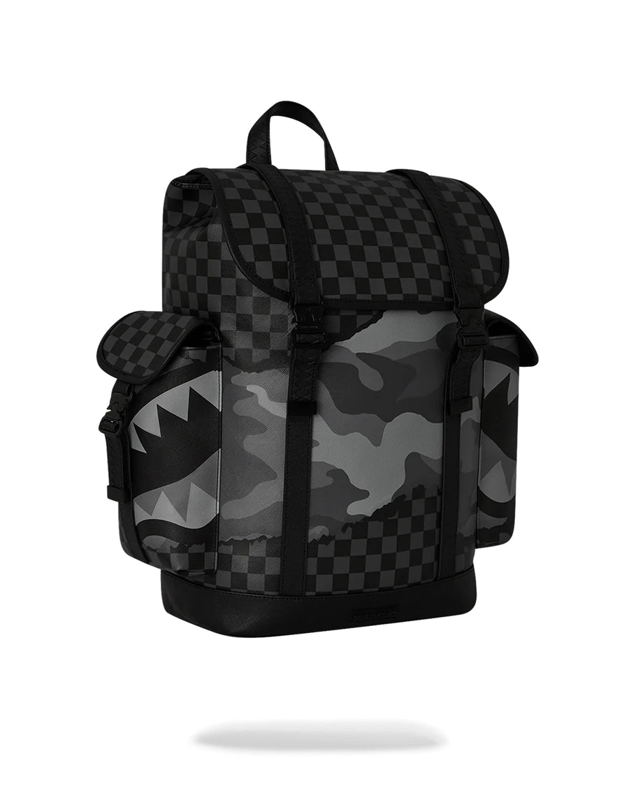 Zaino Sprayground 3AM TEAR IT UP MONTE CARLO BACKPACK Nero