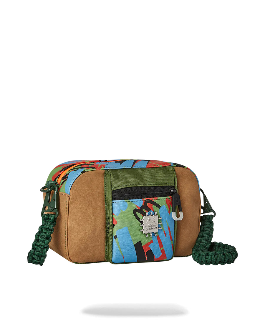 Borsa Sprayground Ai SANDFLOWER SPECIAL OPS MESSENGER Verde