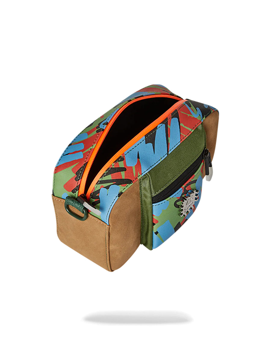 Borsa Sprayground Ai SANDFLOWER SPECIAL OPS MESSENGER Verde