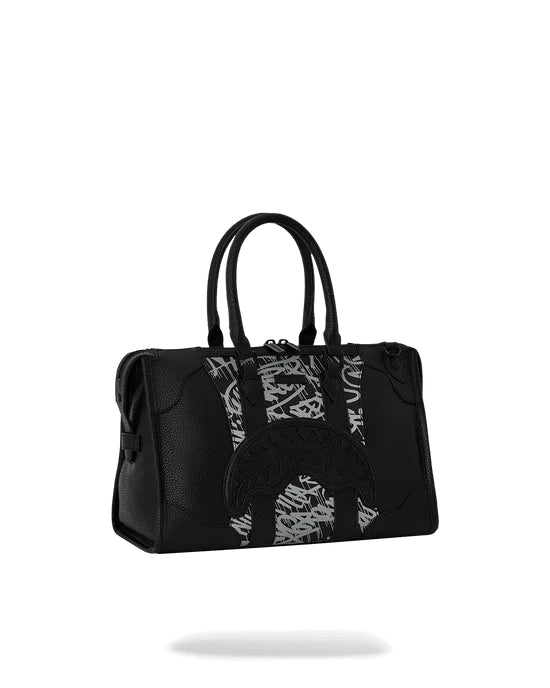 Midnight Raceway Graffiti Triangle Mini Duffle