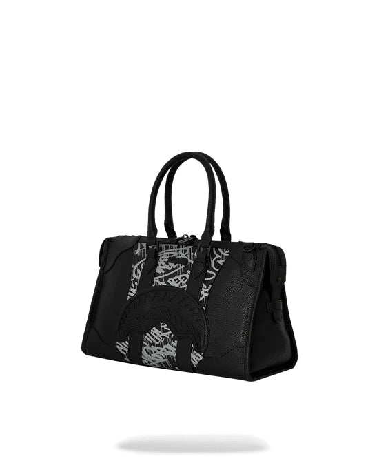 Midnight Raceway Graffiti Triangle Mini Duffle