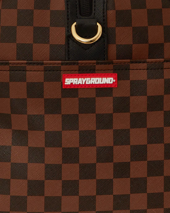 Bolsa Sprayground SHARKSPORT GTO SKATER LARGE DUFFLE Marrón