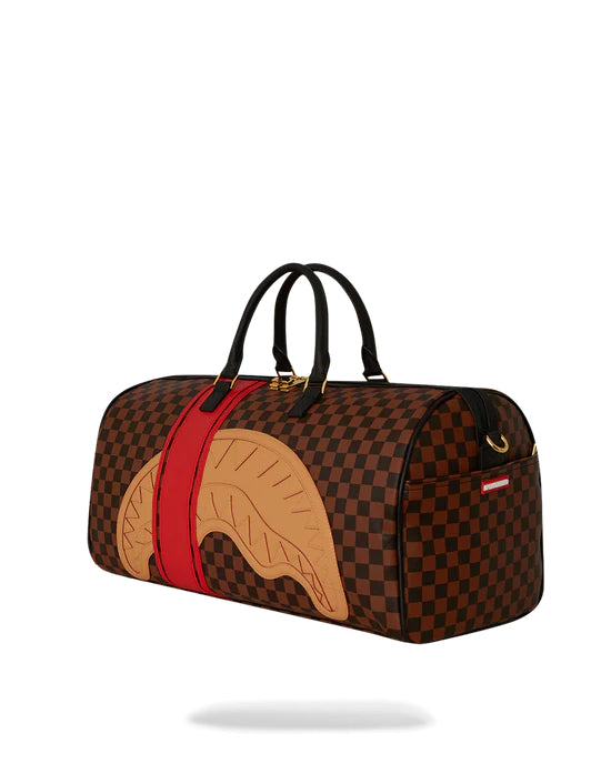 Sac Sprayground SHARKSPORT GTO SKATER LARGE DUFFLE Marron