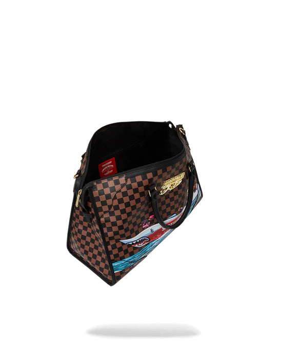 Sac Sprayground 305 OCEAN HEIST TRIANGLE DUFFLE Marron