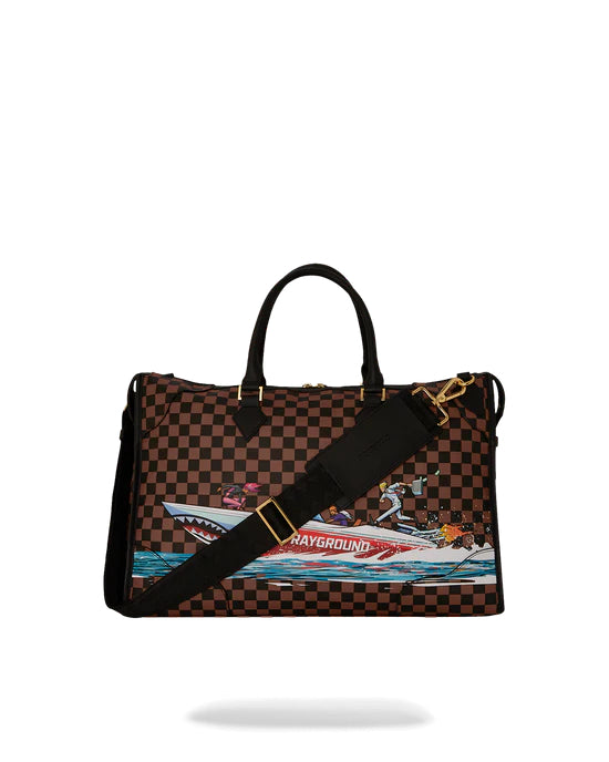 Bolsa Sprayground 305 OCEAN HEIST TRIANGLE DUFFLE Marrón