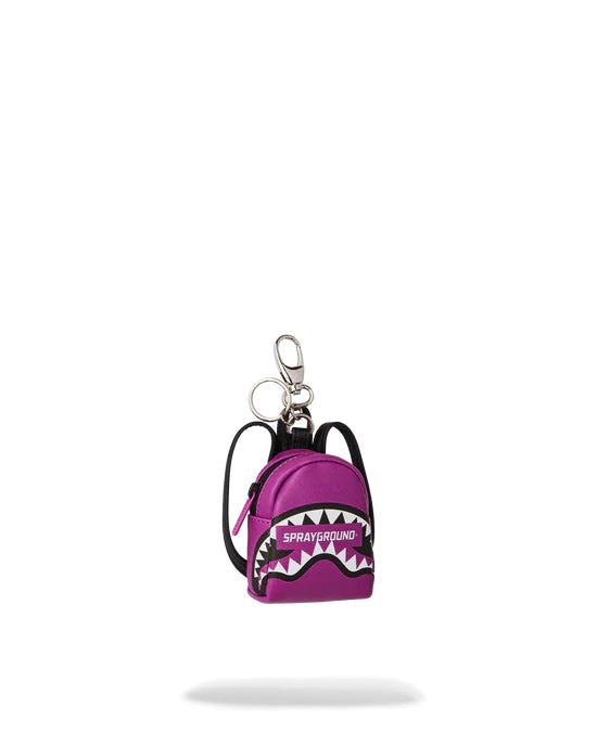 Portachiave Sprayground CORE PURPLE BACKPACK KEYCHAIN Viola