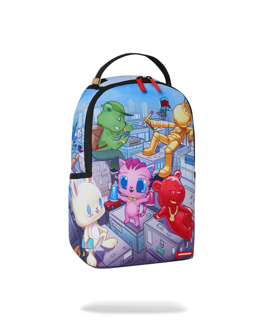 Zaino Sprayground CHILLIN LIKE A BUILDING MINI BACKPACK Blu