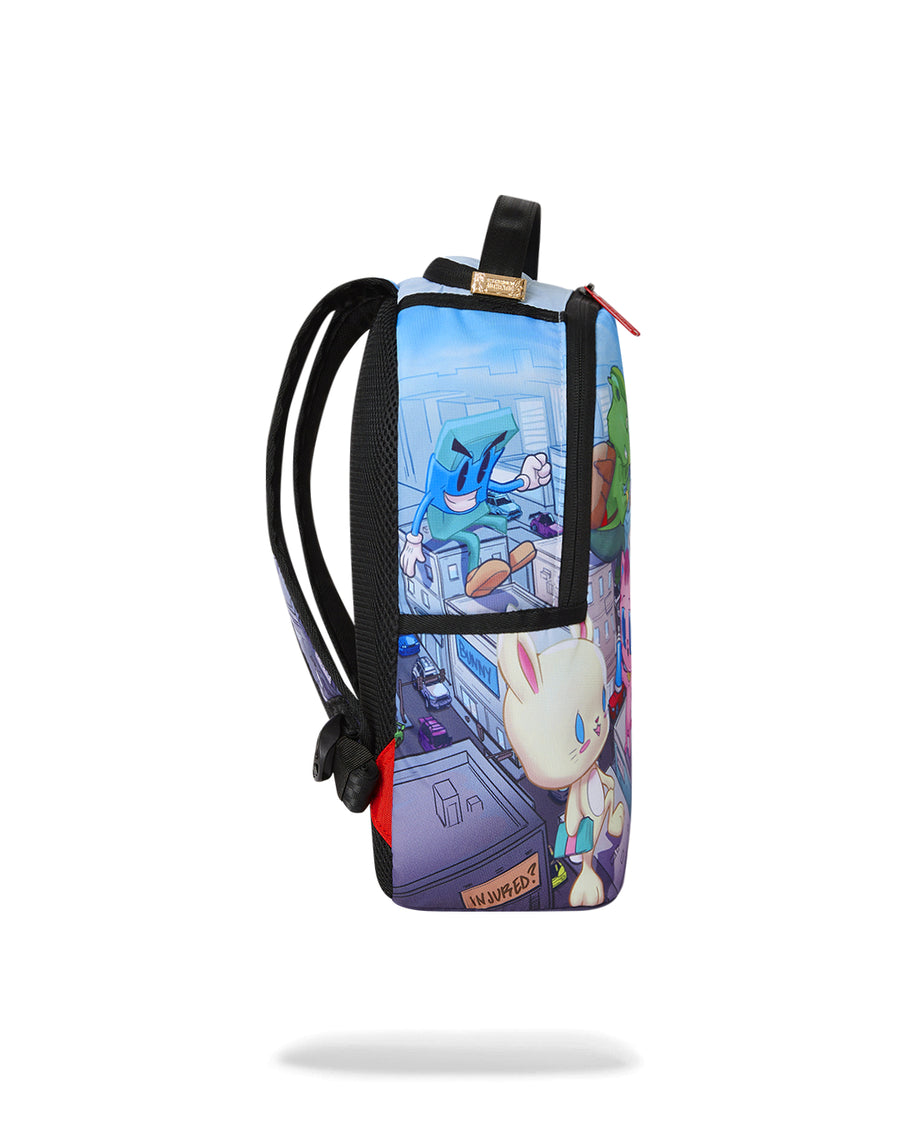 Zaino Sprayground CHILLIN LIKE A BUILDING MINI BACKPACK Blu