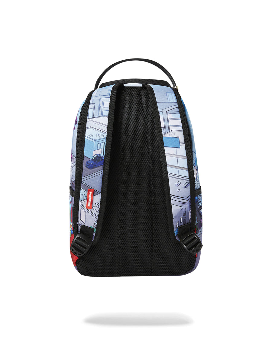 Zaino Sprayground CHILLIN LIKE A BUILDING MINI BACKPACK Blu