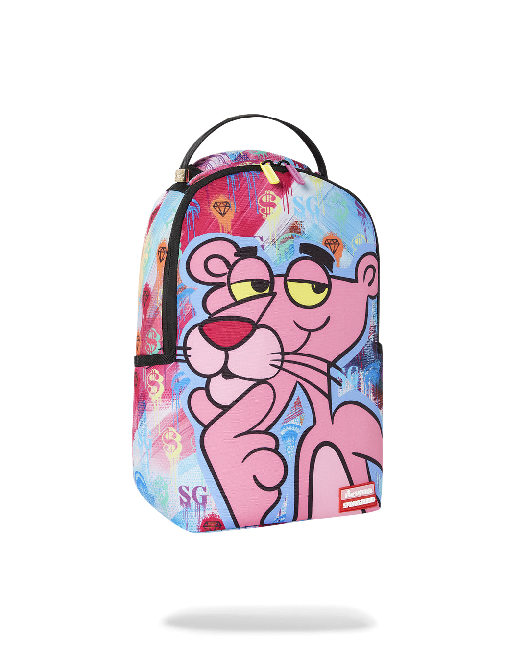 Pink Panther Street Art Mini Backpack