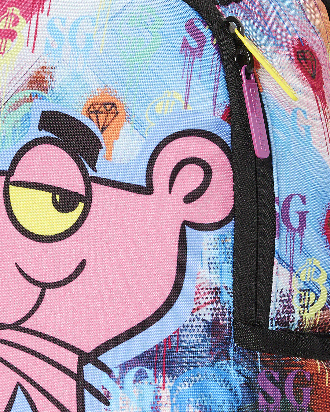 Pink Panther Street Art Mini Backpack