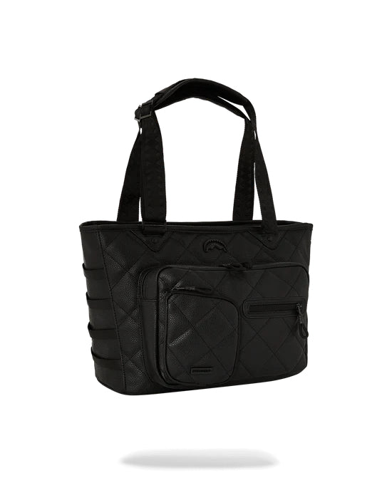 Borsa Sprayground EMBOSSED BOSS SPECIAL OPS TOTE Nero