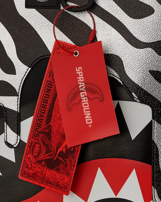 Sprayground Bag ZEBRA DRIP PRIVATE ISLAND TOTE