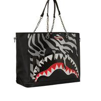 Zebra Drip Private Island Tote