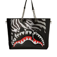 Zebra Drip Private Island Tote