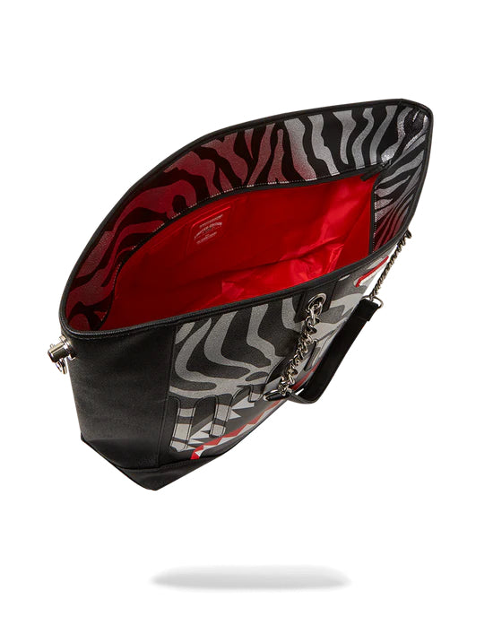 Sprayground Bag ZEBRA DRIP PRIVATE ISLAND TOTE