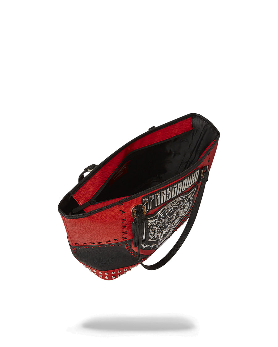 Bolsa Sprayground TIGER PUNK CLASSIC TOTE Rojo