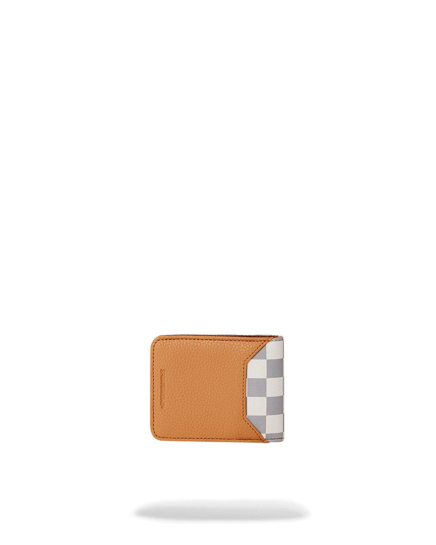 Billetera Sprayground HENNY LATTE  BI-FOLD ELASTIC WALLET 