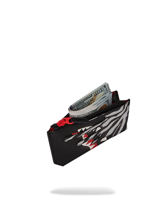 Zebra Drip Wallet