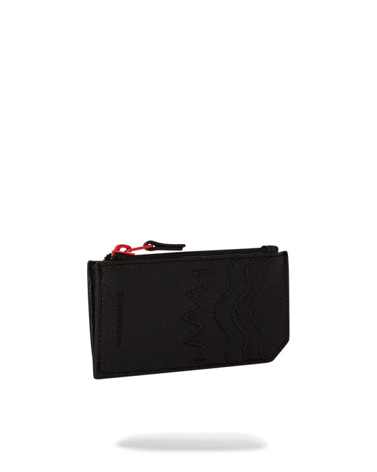 Portafoglio con portamonete Sprayground ZEBRA DRIP WALLET 