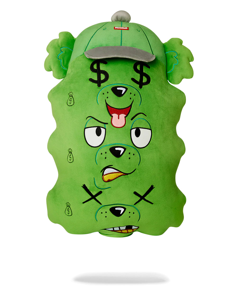 Cojín Sprayground TRIPLE BEAR GREEN PILLOW Verde