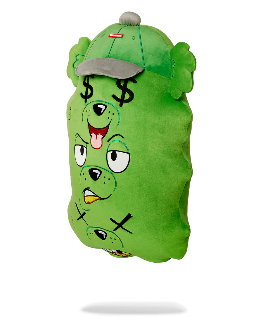 Coussin Sprayground TRIPLE BEAR GREEN PILLOW Vert