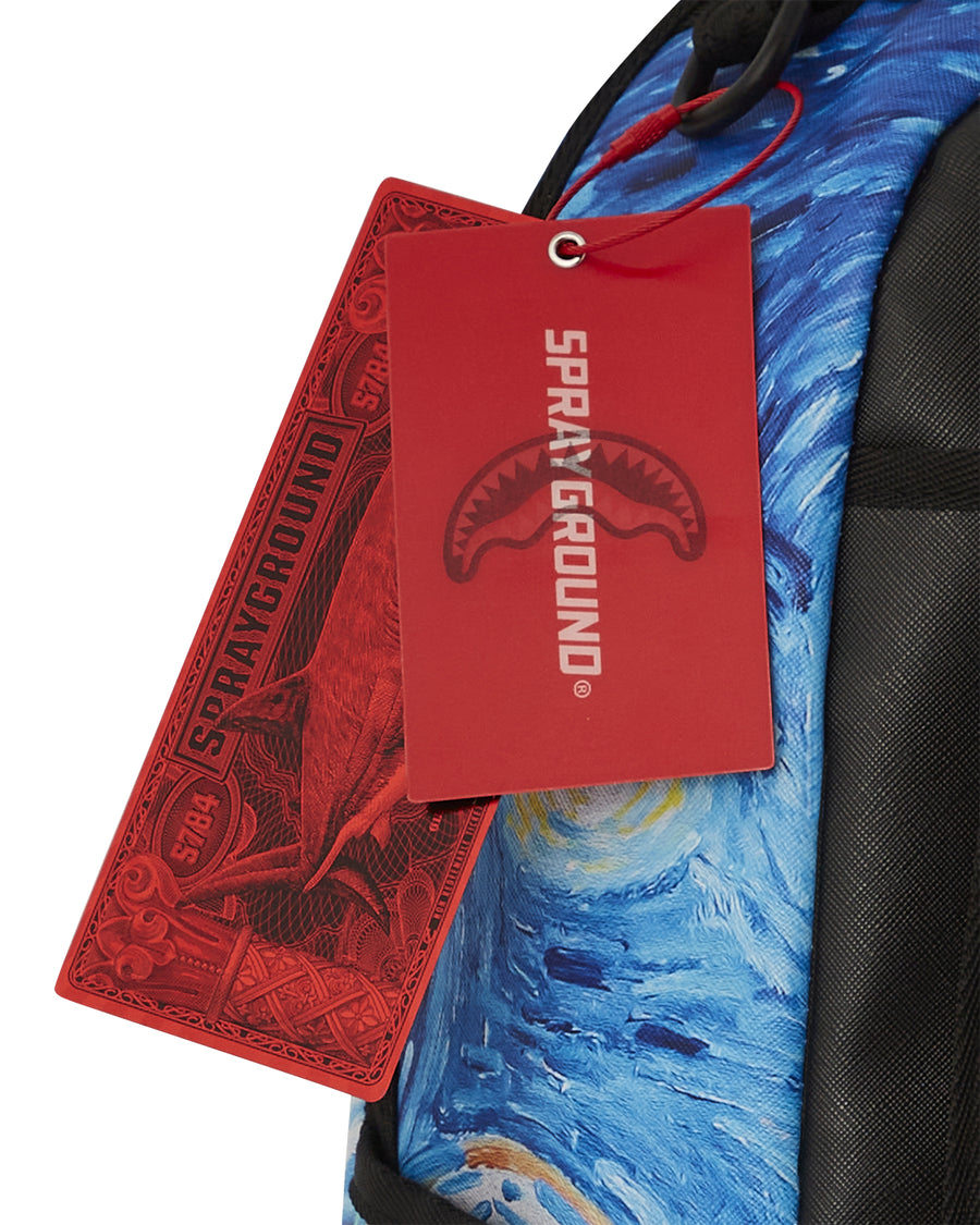 Sprayground  VAN GOGH HIDDEN MONEY BAG BACKPACK