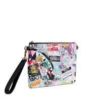 Sip The Rizz Cream Cross Clutch Strap