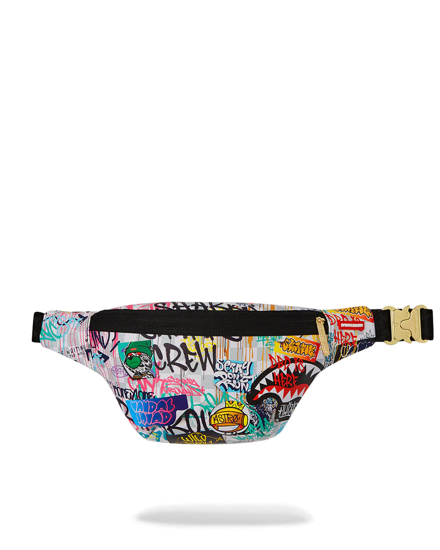 Sprayground Waist bag SIP THE RIZZ CREAM CROSSBODY SAVVY