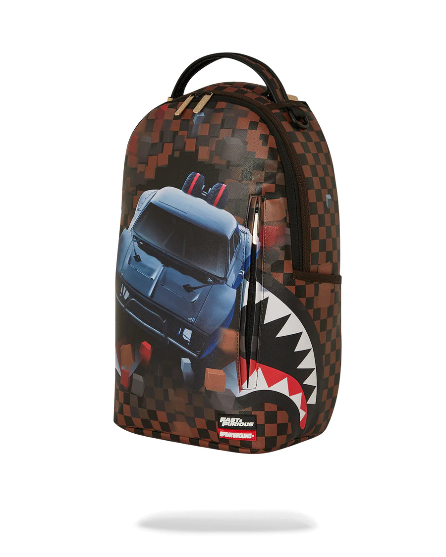 Mochila Sprayground FAST AND THE FURIOUS GTO Marrón