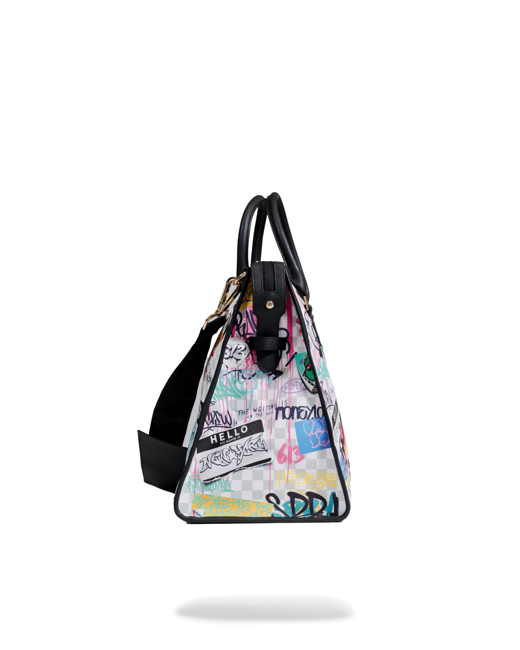 Bag Sprayground Sip The Rizz Cream Pyramid Duffle