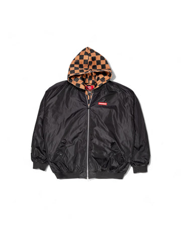 Sprayground  BLIND SIDE BOMBER BROWN SIP VANQUISH