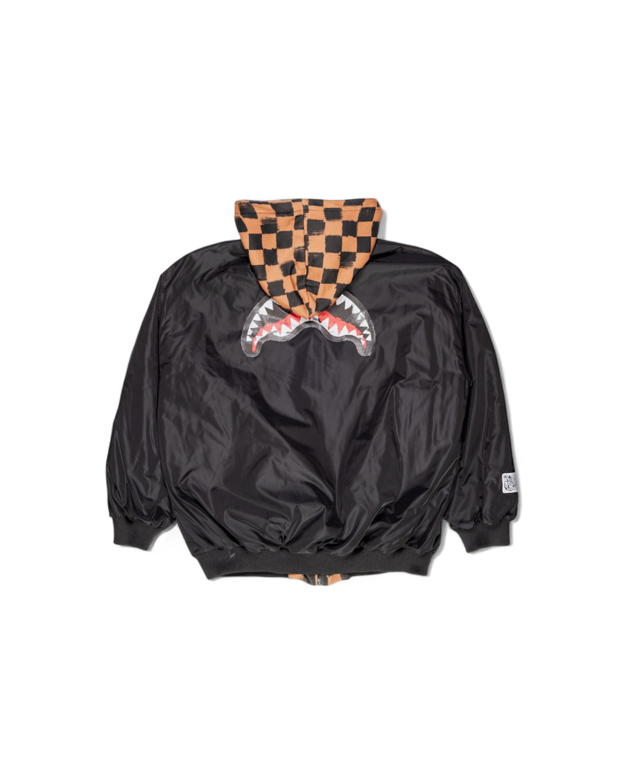 Sprayground  BLIND SIDE BOMBER BROWN SIP VANQUISH