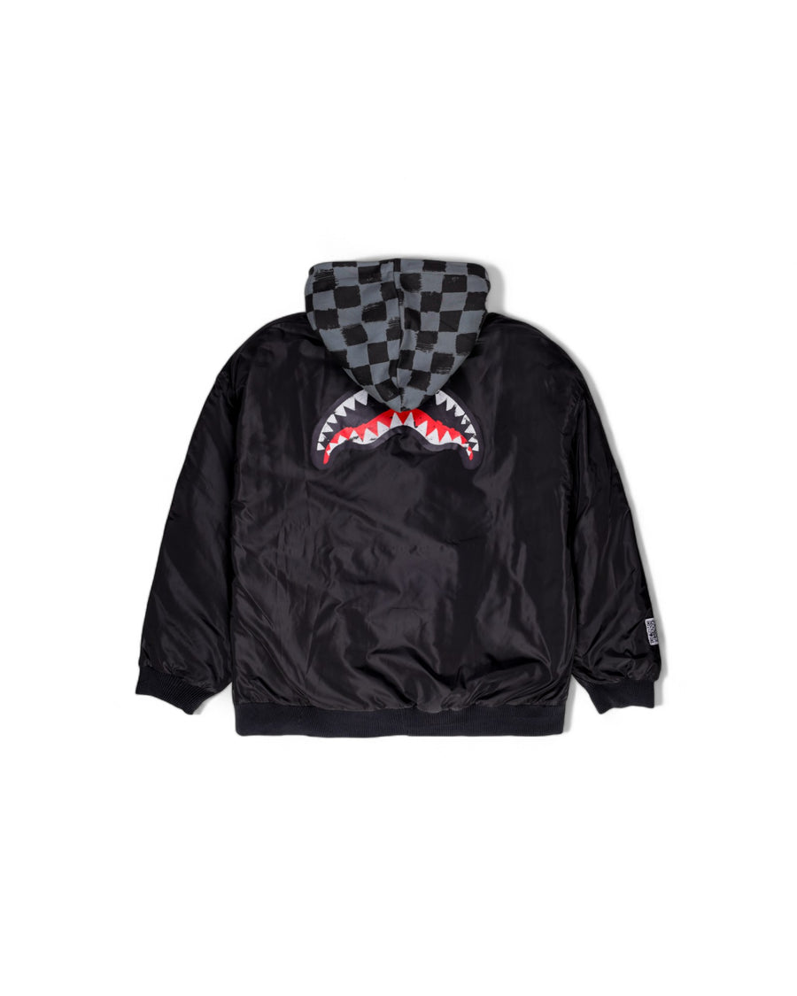 Sprayground Jacket BLIND SIDE BOMBER GREY SIP VANQUISH