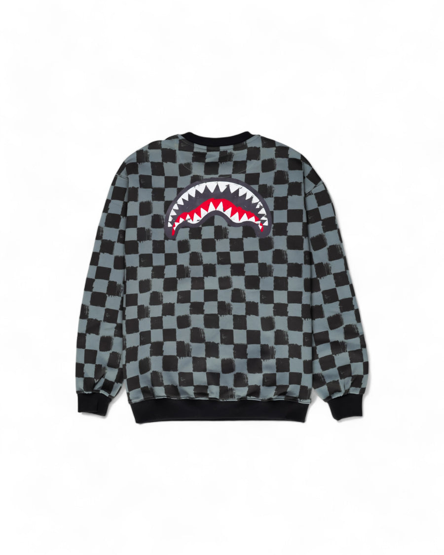 Sprayground Sweatshirt GREY SIP VANQUISH CREW