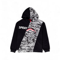 Diag Split Midnight Raceway Graf Hoodie